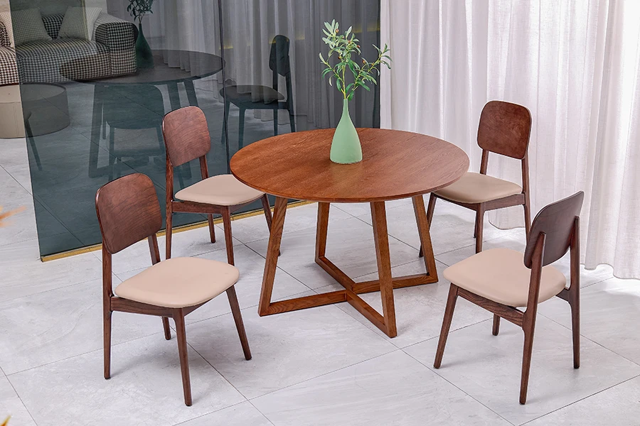 优质餐厅餐食套装廉价餐台出售现代晚餐圆形餐桌 - buy dining table