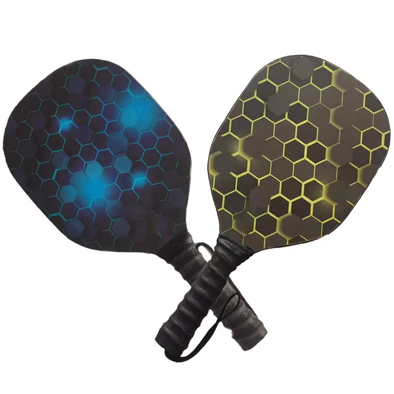 Uniker Wooden Pickleball Paddle Bundle Ultra Cushion Grip And Durable 7 ...