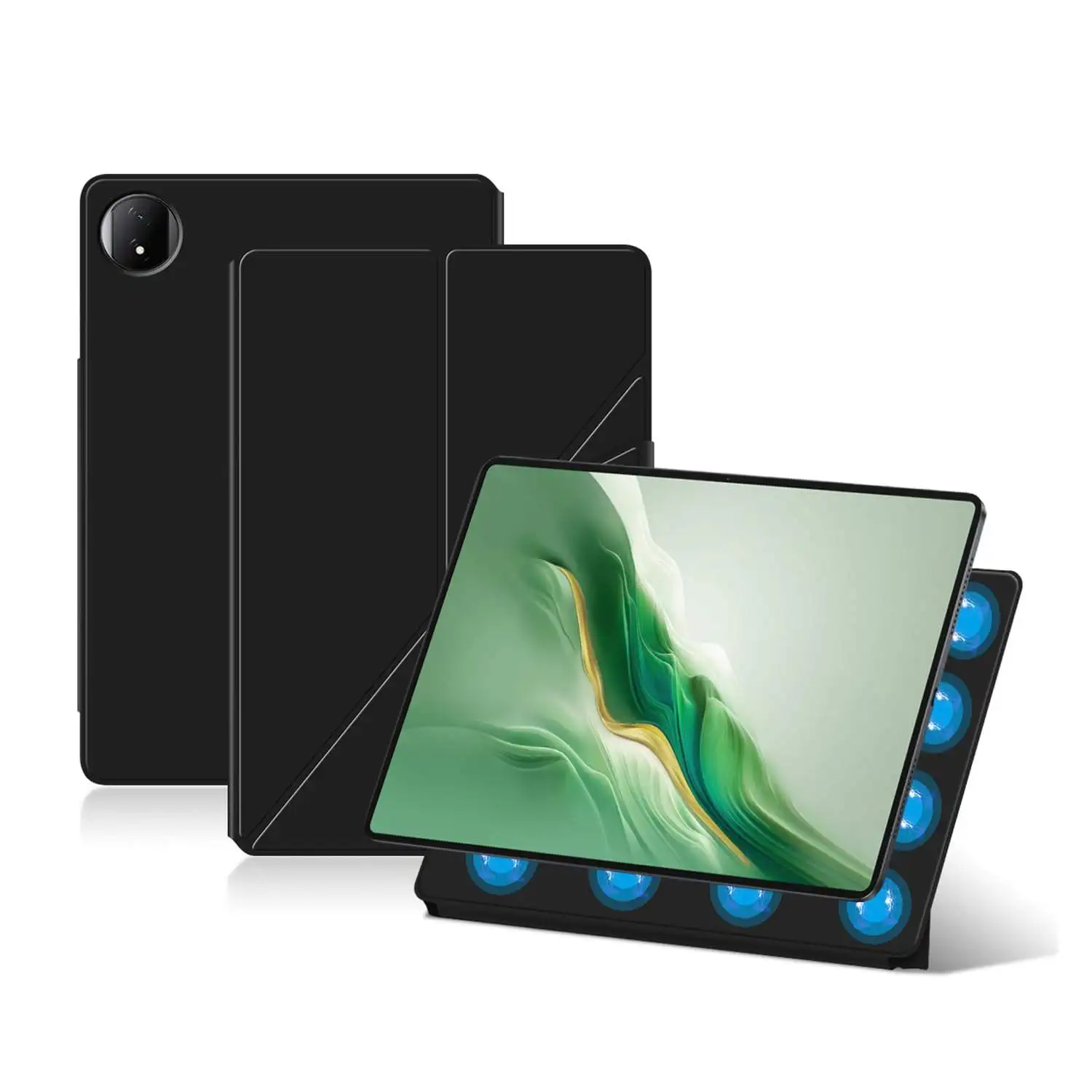 wake protective pu leather tablet case for honor magic pad 2 123 inch-4