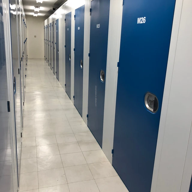 New Style Manufacturer's Mini Self-Storage Locker Unit Large Indoor Public Storage Climate Control for Small Warehouses