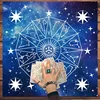 Carta dei tarocchi per la divinazione 4 quadrati