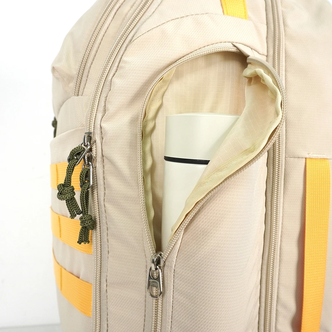 product tinyat custom logo fashionable foldable lightweight duffel backpack large layered garment travel luggage storage bag zipper417-5