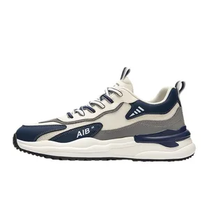 2026 Black Walking Style Shoes Skateboarding Running Shoes Three Colors Leather Men Shoes