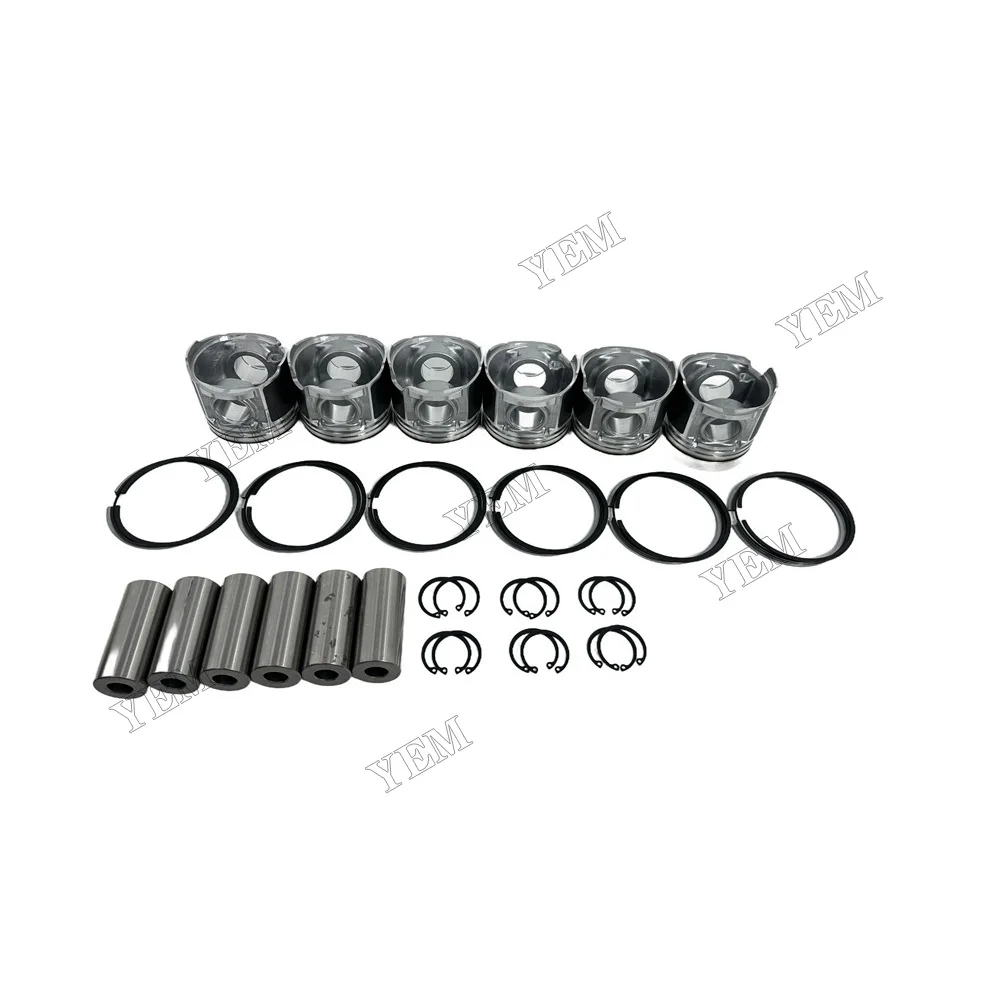Piston Rings Set Fit for Hino W06D Engine Parts 5