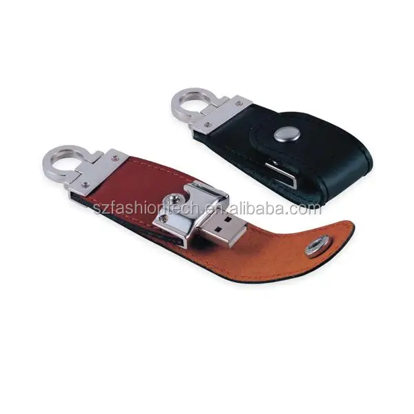 Best selling PU leather 8GB usb key custom logo pendrive 4GB 16GB 32GB 64GB memory stick usb flash drives - ANKUX.COM
