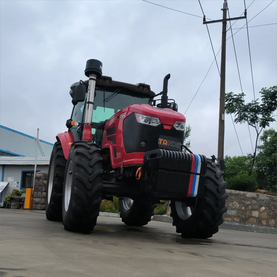 TAVOL Buy Tractor with Front End Loader for Sale 150HP  Tractors for  Four Wheel diesel  Farming Machine Tractor