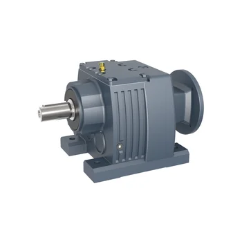 R series cycloidal gear reducer compact and non-broken tooth industrial  R Series Inline Helical Gear Motor