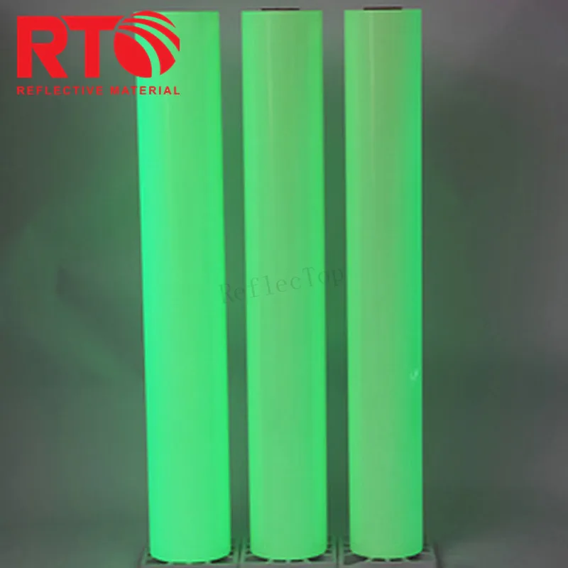 8 10 Hour Photoluminescent Reflective Vinyl Sticker Glow in the Dark Stairs Steps Exit Sign Luminous Roll Tape