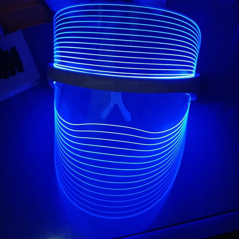 2020 Профессиональный 3 вида цветов светодиодный фототерапии красота маска PDT Led свет вверх терапии светодиодная маска для лица