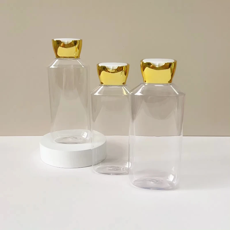 Factory Supply 250ML 300ML PET Empty Hair Conditioner Shampoo Packaging Plastic Cosmetic Bottle