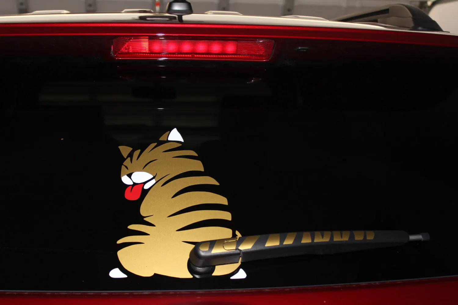 
 Модная виниловая статическая наклейка на окно автомобиля с индивидуальным дизайном  