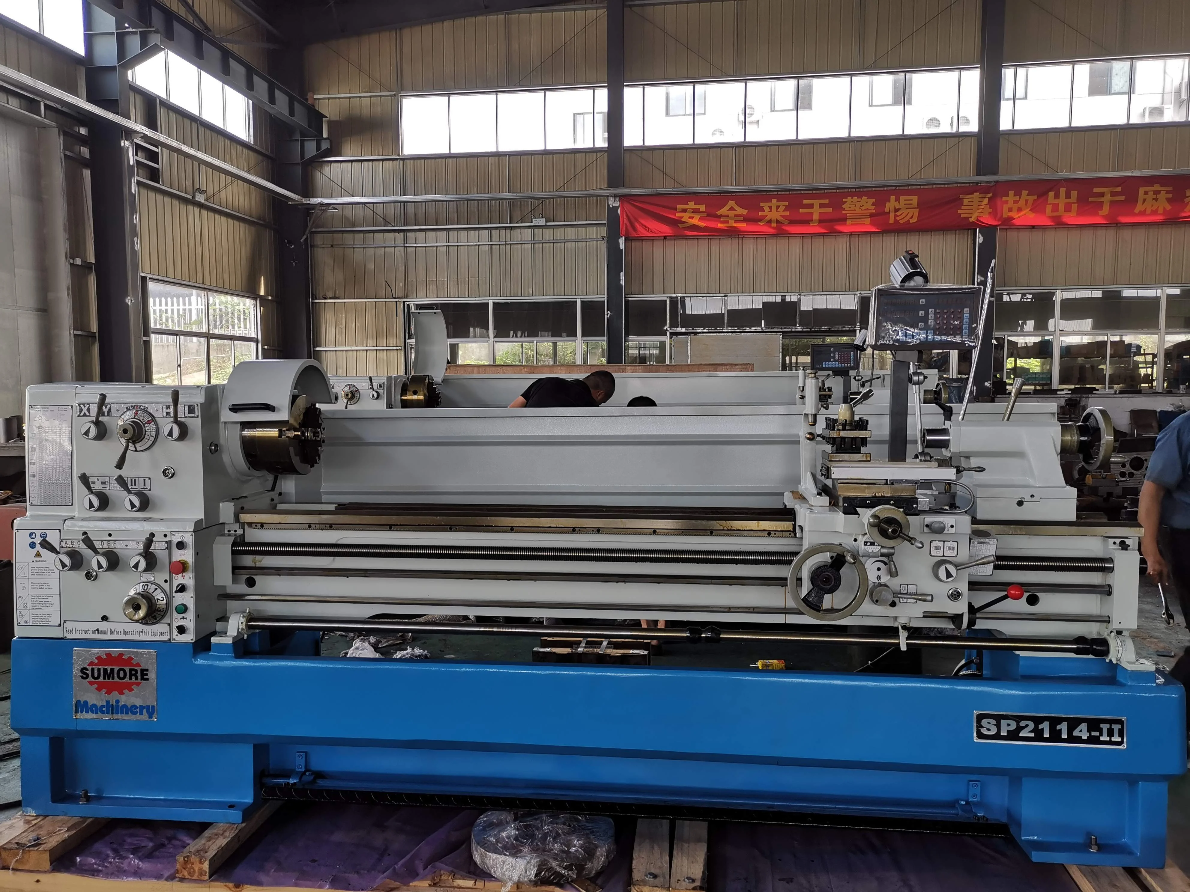 Lathe 410x1000 Gap Bed Lathe C6246 High Precision Parallel Torno Engine ...