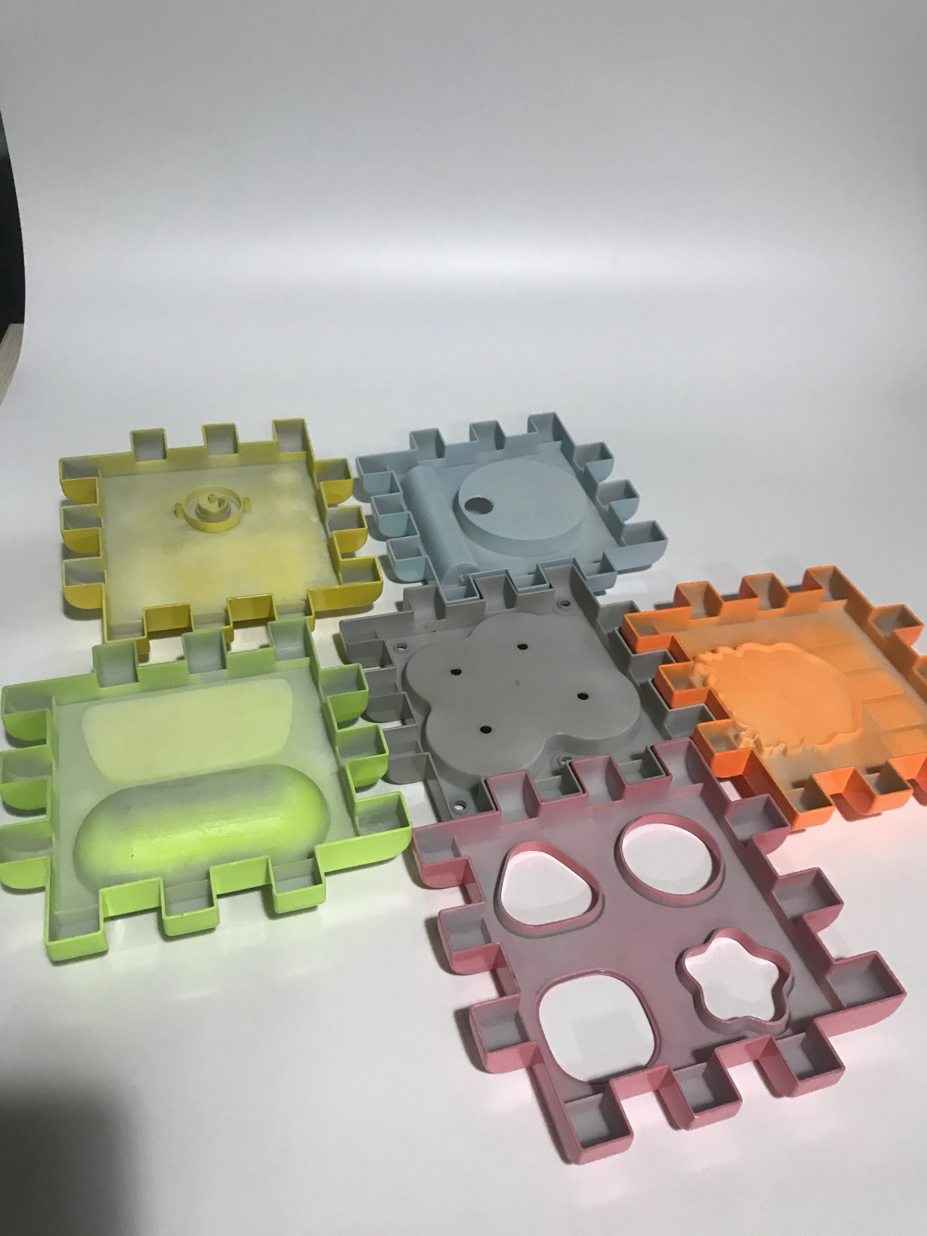 
 Высокоточный режим FDM Abs пластик УФ яркая живопись быстрая Прототипная модель услуги 3D-печати  