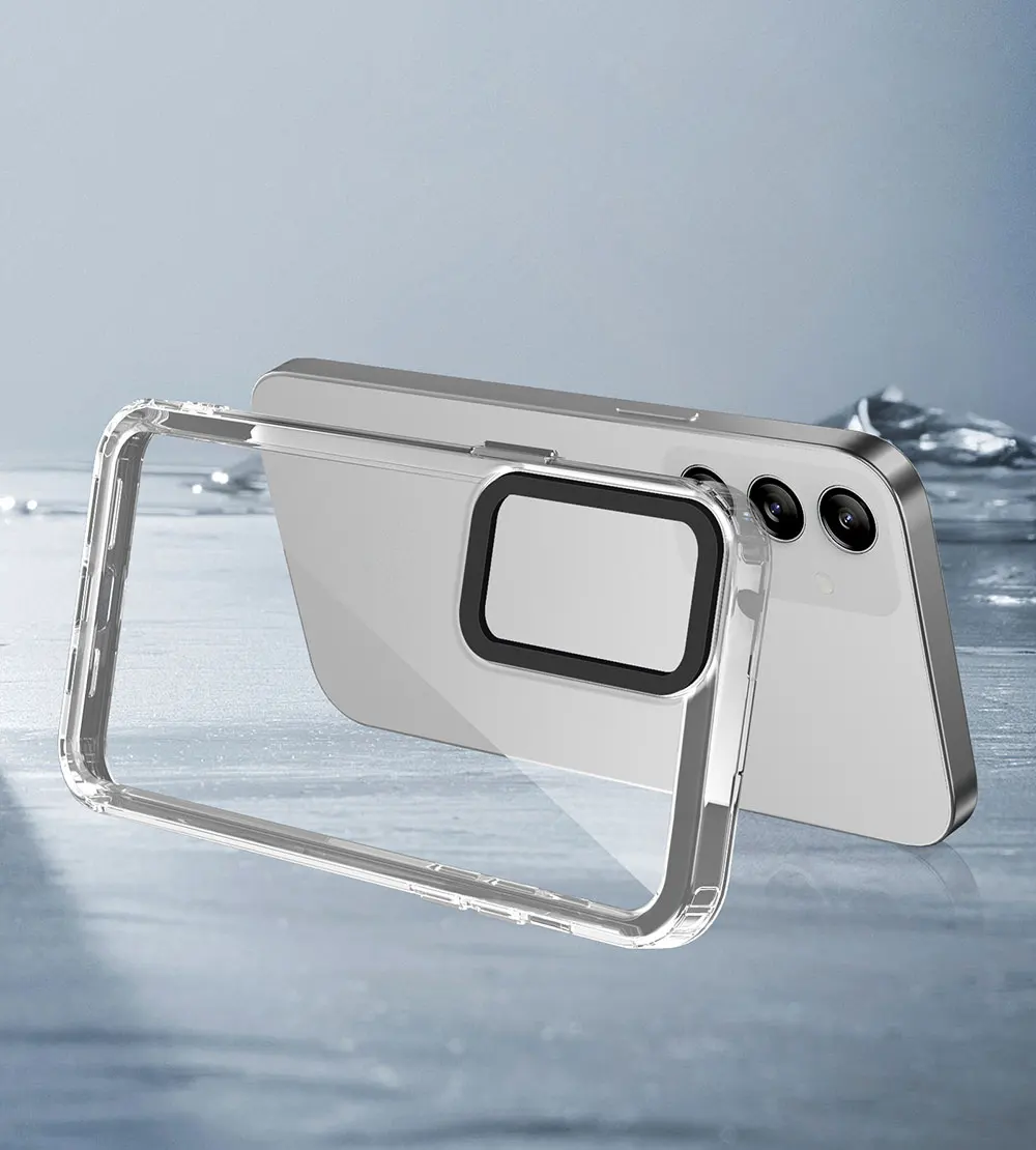 product clear tpu shockproof phone case for for m55 15 simple slim lightweight camera lens protection skin friendly sjk586-3