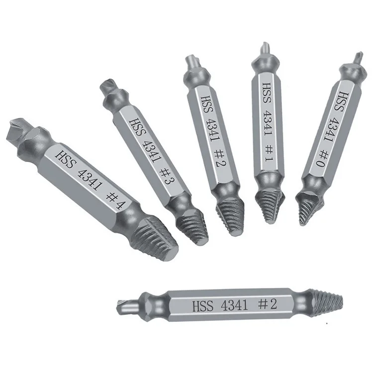 4/5/6pcs Damaged Screw Extractor Drill 