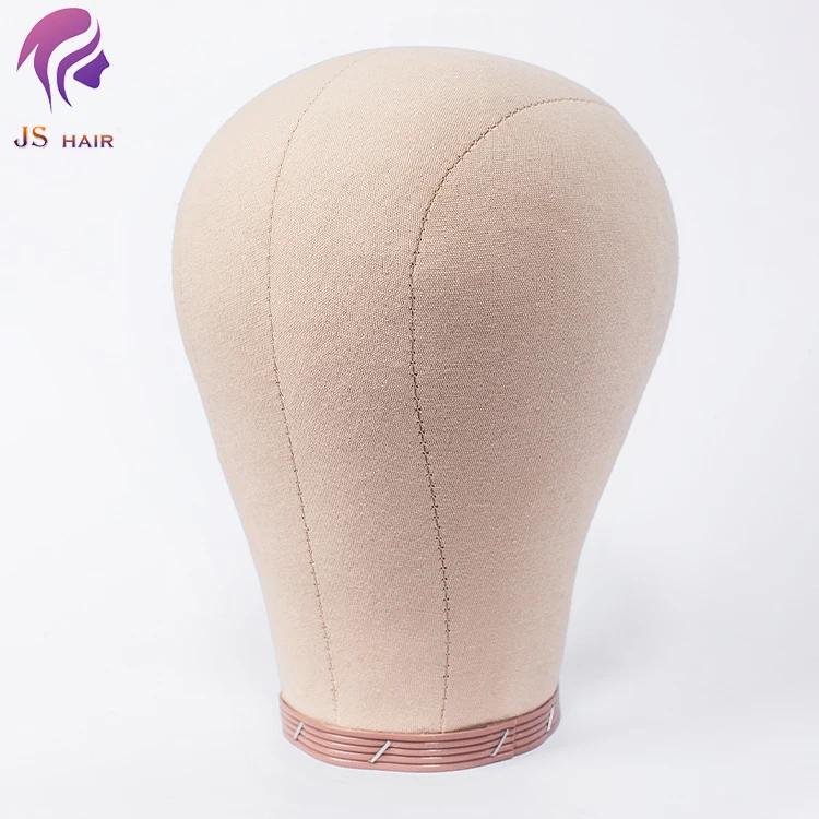 Hot Sale Professional 21 22 23 24 Inch Canvas Block Head Mannequin