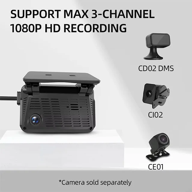 Jimimax JC371 - Advanced 4G AI Dash Cam with Live Streaming