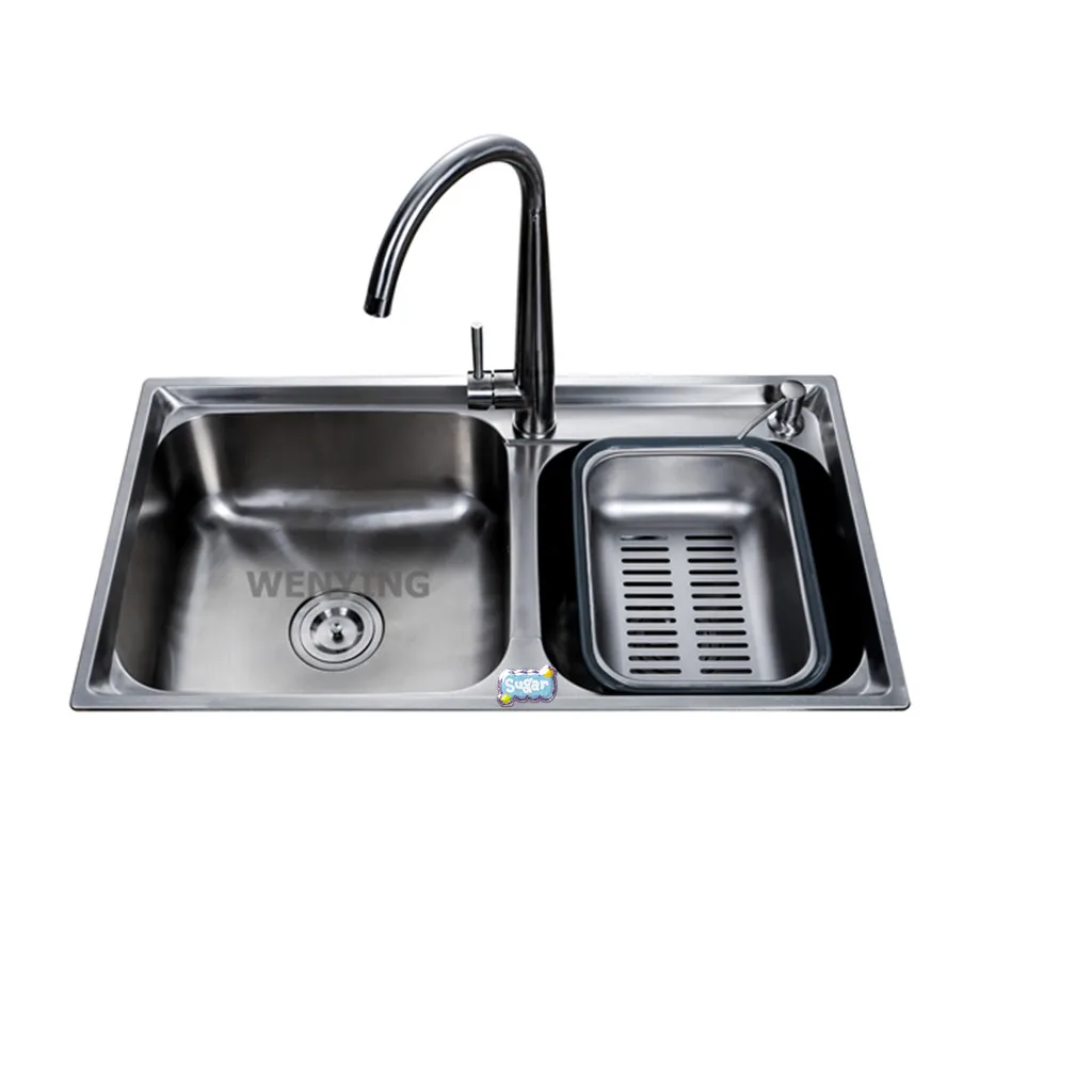 Wenying Wy 25da Dual Bowl Apartment Size Kitchen Sinks With ...