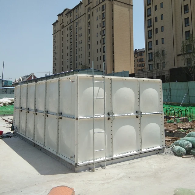 High Quality Hot Sales FiberGlass Water Tank Hot Pressed Fiberglass Reinforced GRP/FRP Water Storage Tank for Domestic Water Use