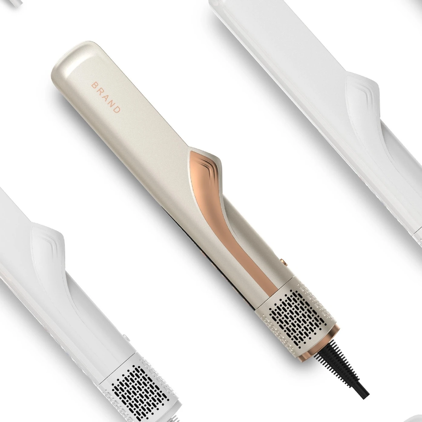 Negative Ion Hiar Straightener September Hot air Styler Iron Function One Step 2 in 1 Hot Hair Styler for Salon