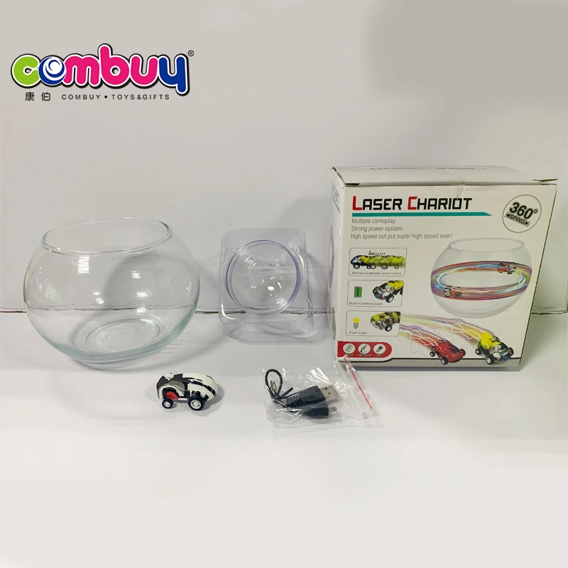 Ball Bottle Vehicle Inside 360 Spin Flash Mini Electric High Speed Car Toys