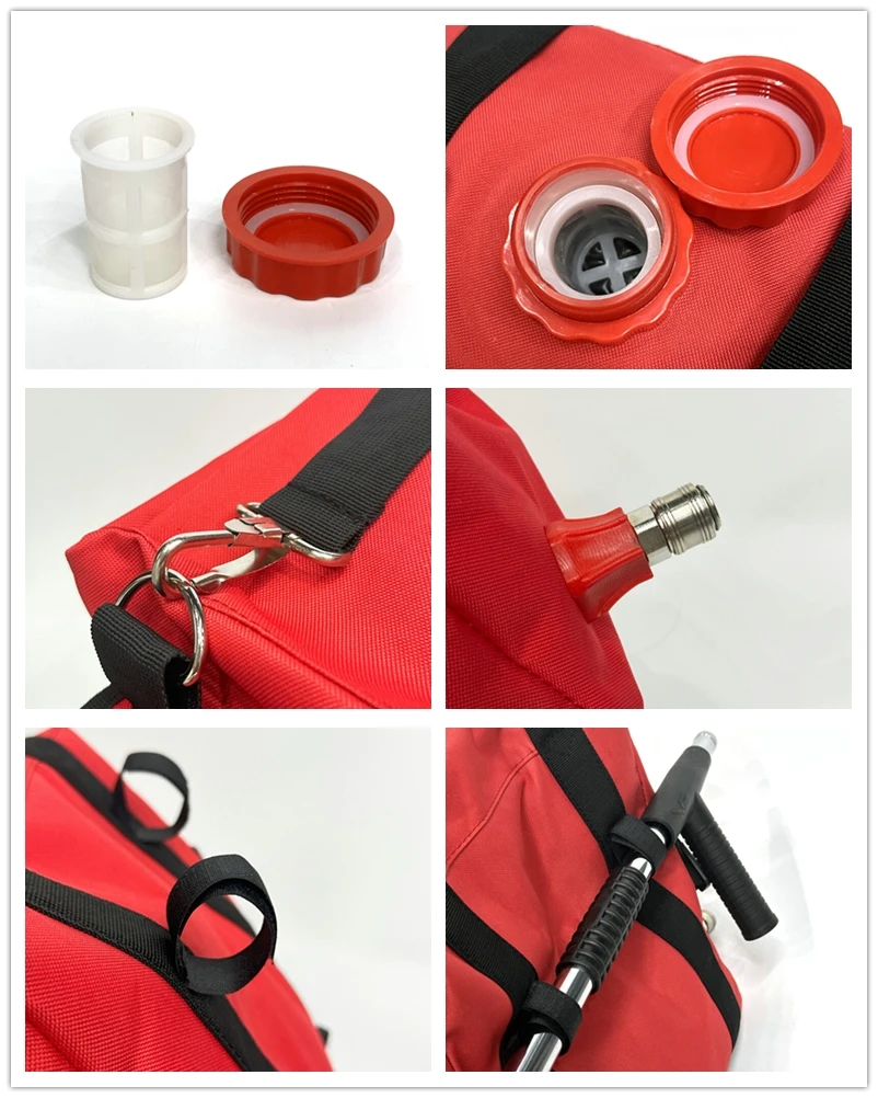 Backpack Firefighting System with Hand Pump & PVC Bag