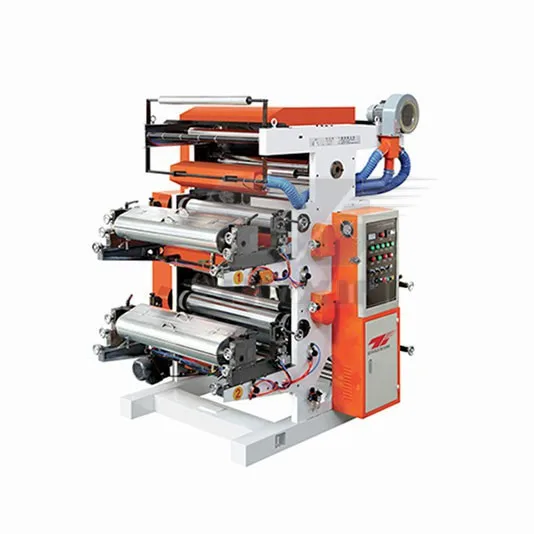 Mesin Cetak Kantong Plastik Dua Warna Berkecepatan Tinggi Chenqi, Mesin Cetak Kantong Plastik untuk Tas Tangan