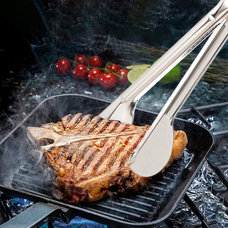 Оптовая продажа кухонные принадлежности многофункциональные щипцы для барбекю из нержавеющей стали