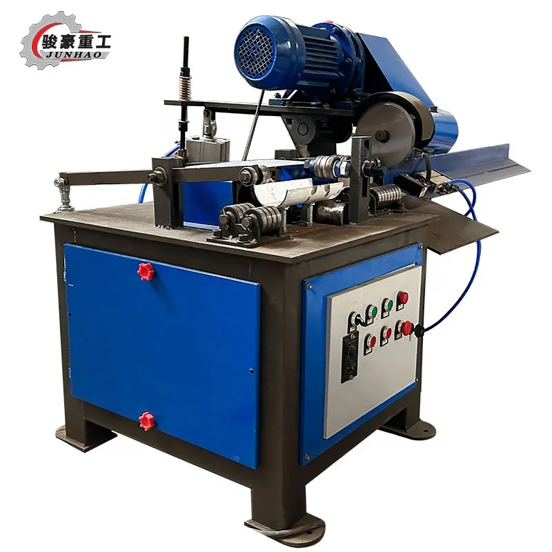 Burr Free Automatic Round Pipe Cutting Machine Stainless Steel Fire Pipe Rolling Cutting Machine