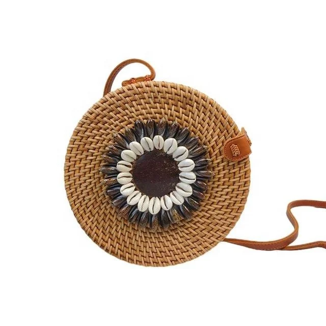 boho rattan bolsas