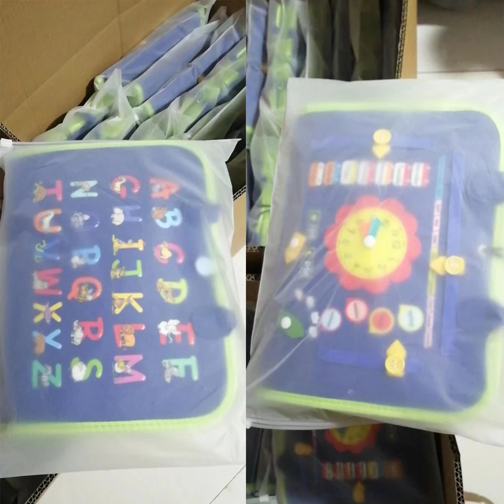 Af New Release Toys Early Educational Montessori Activity Board For ...