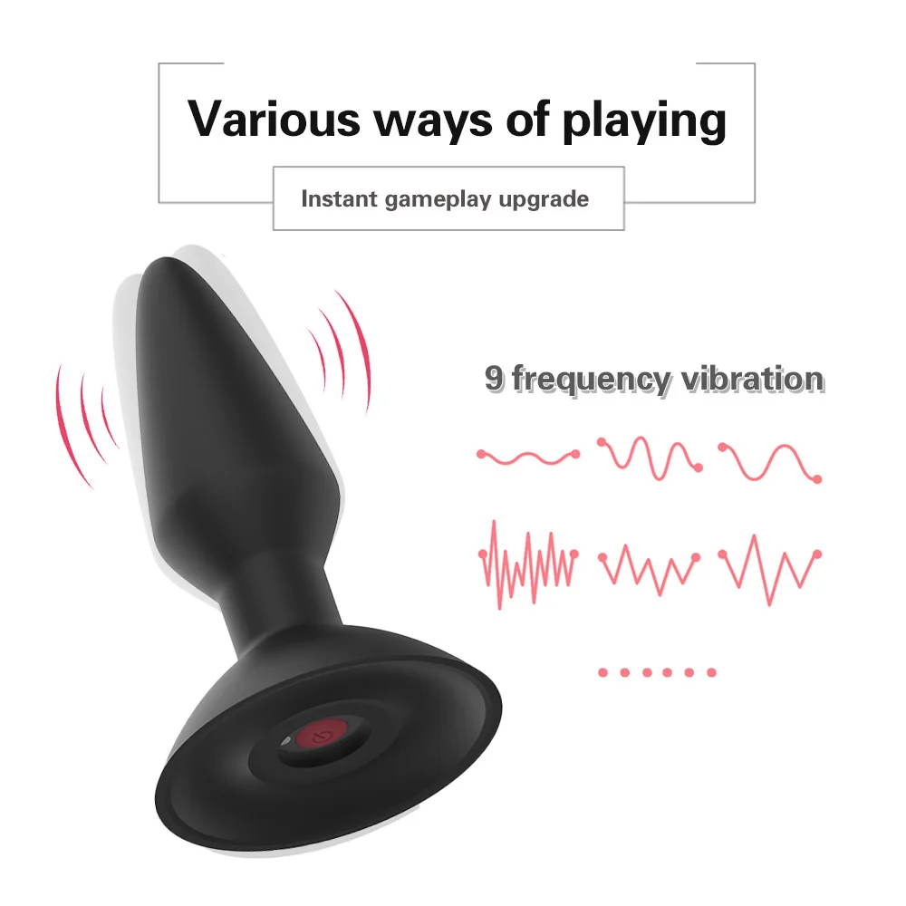 Magic Motion Prostate Massager Vibrating Butt Plug Rechargeable Anal Vibrator with Remote Control Vibrator Anal Sex Acceptatble