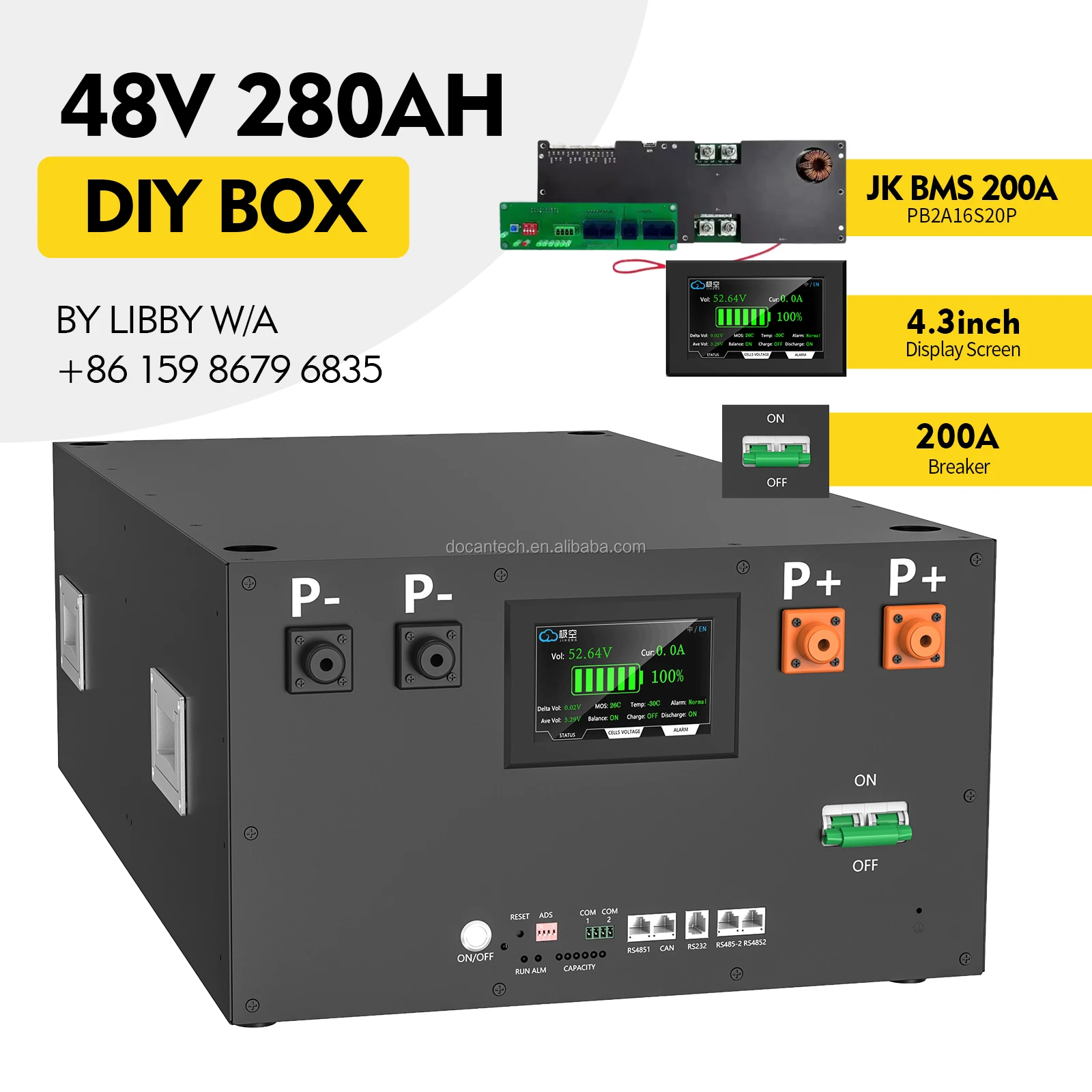 Best Solar Inverters BMS Smart JK V19 Lifepo4 BMS PB2A16S20P
