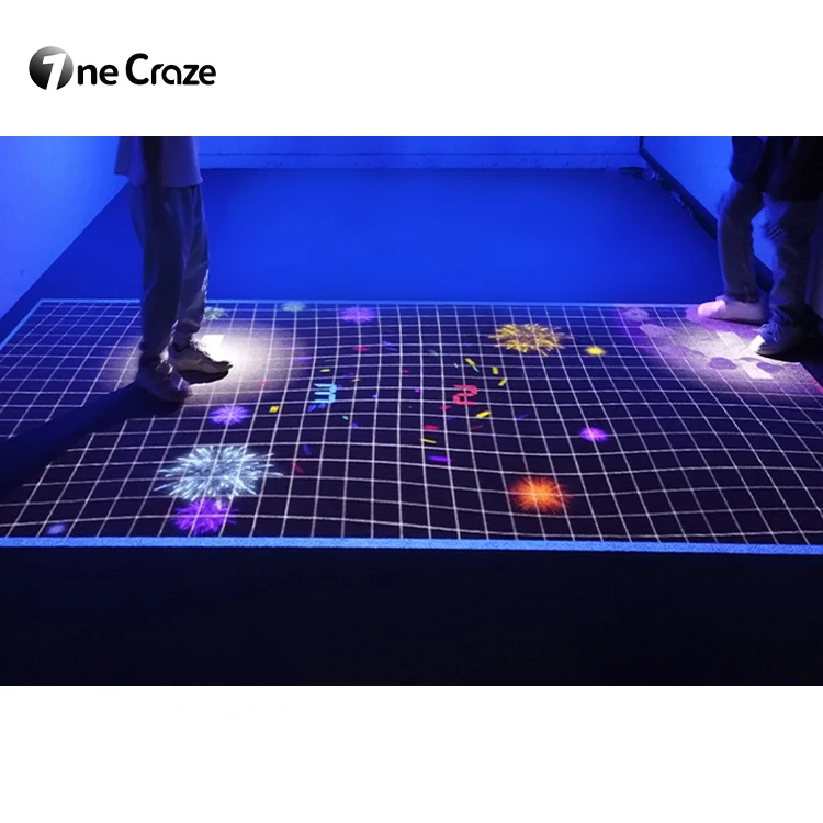Interactive Floor Projector Games For Advertising Event And