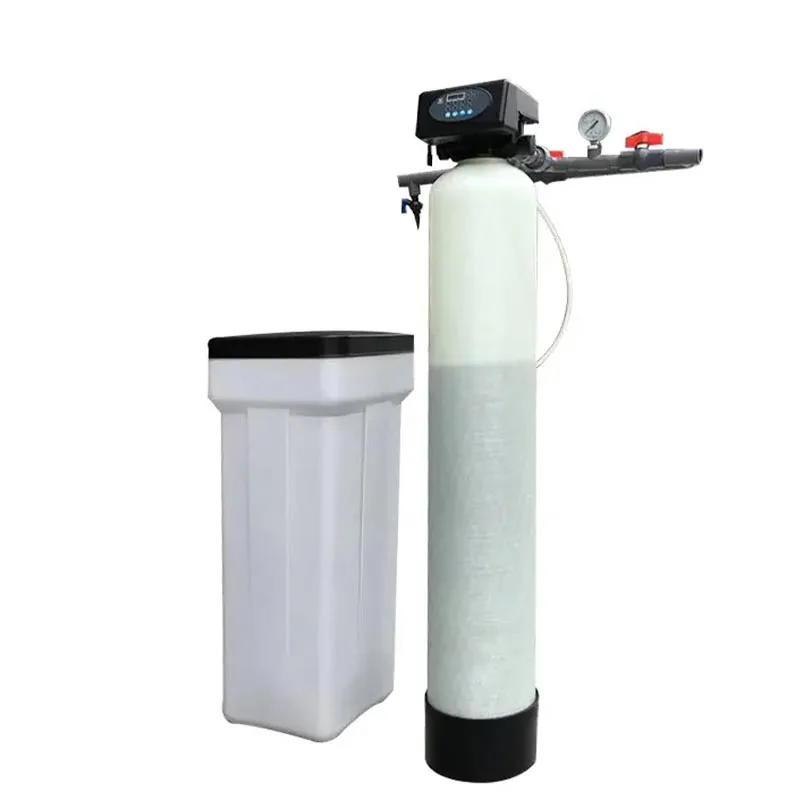 Glass Fiber Ion Exchange Resin Dewatering Filter Water Softener System with Pump Media Used for Home Water Treatment Filtration