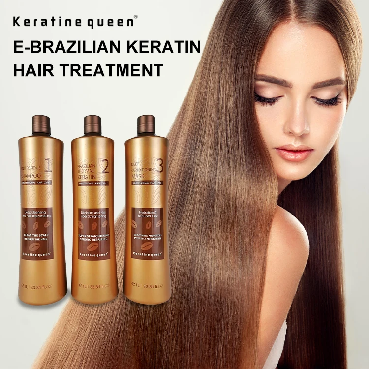 Factory Price 1000ML Keratin Formaldehyde Free Smoothing Treatment  Nanoplastia Hair Treatment Hair Straightening Perming Cream