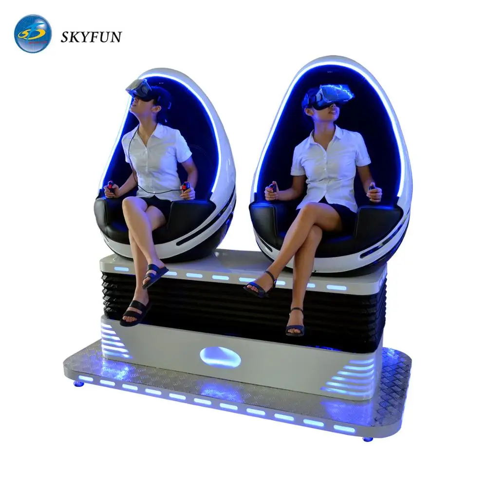 계란 모양 VR 시네마 코인 게임 9D 우주 여행 시뮬레이터 VR 기계