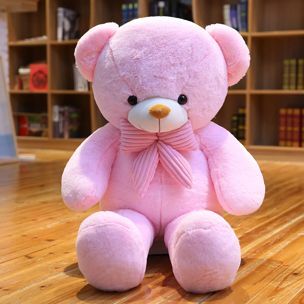 Pink bear stuffed animal on sale