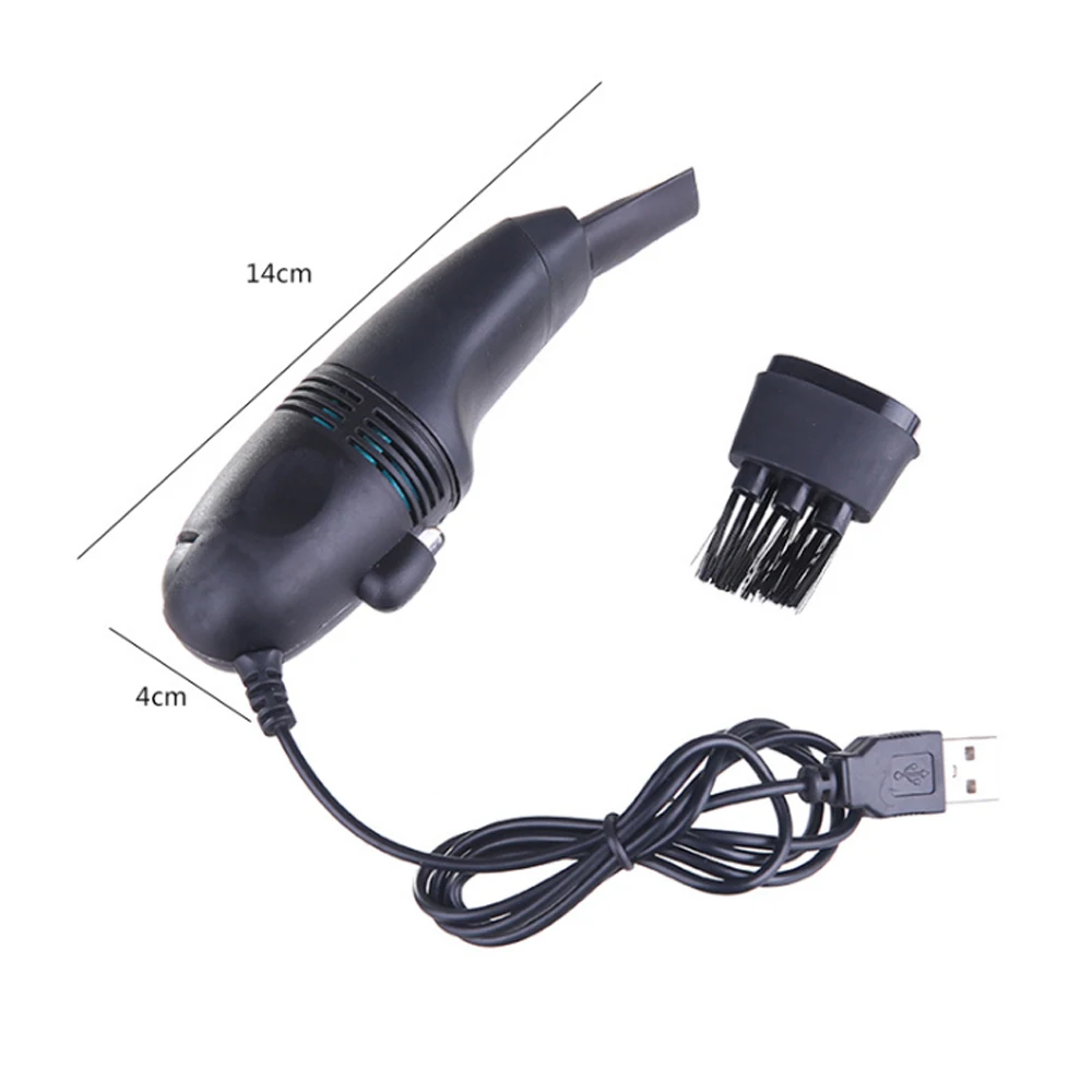 Keyboard Cleaner Prevently New Creative Mini USB Hoover/Vacuum Cleaner for Laptop PC Computer Keyboard Brush Dust Cleaning Kit 