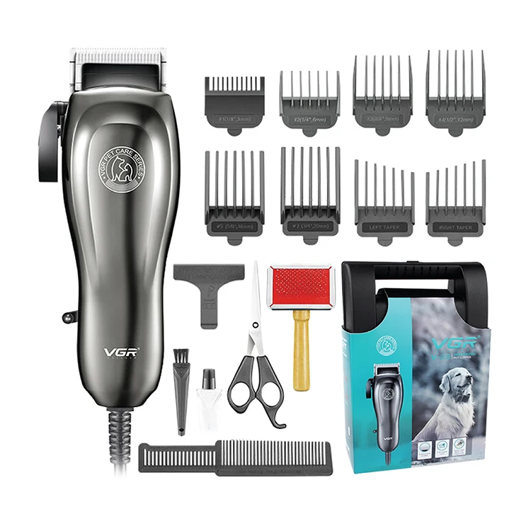 VGR V-206 Powerful Professional Electric Pet Hair Clipper Cat and Dog Hair  Trimmer Pet Grooming Clippers