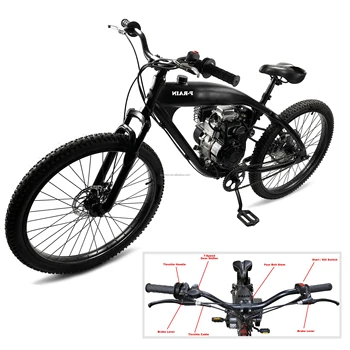 Gas Engine Bike Gas Powered Motorized Bicycle 4 Stroke Bicycle Engine 79cc engine bicycle