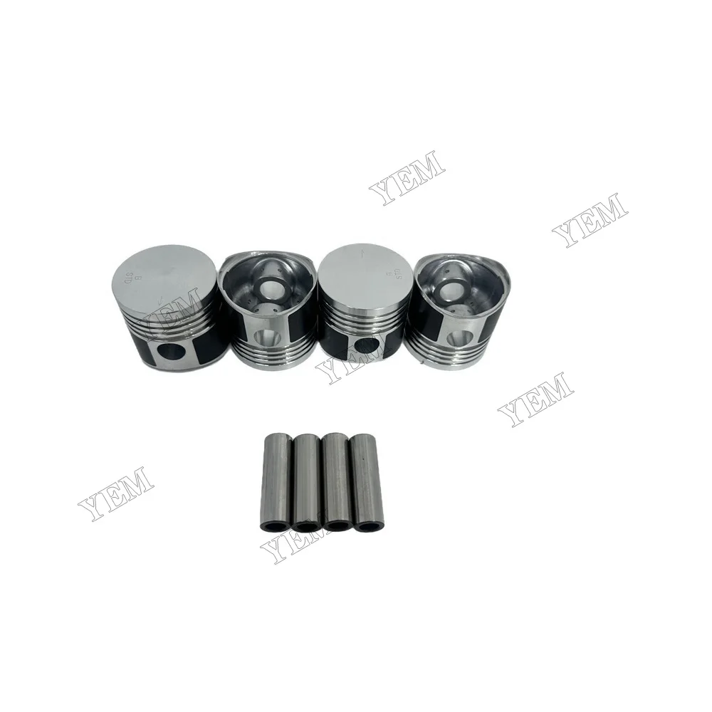 For Mitsubishi K4C Piston Kits Diesel Engine Parts 4