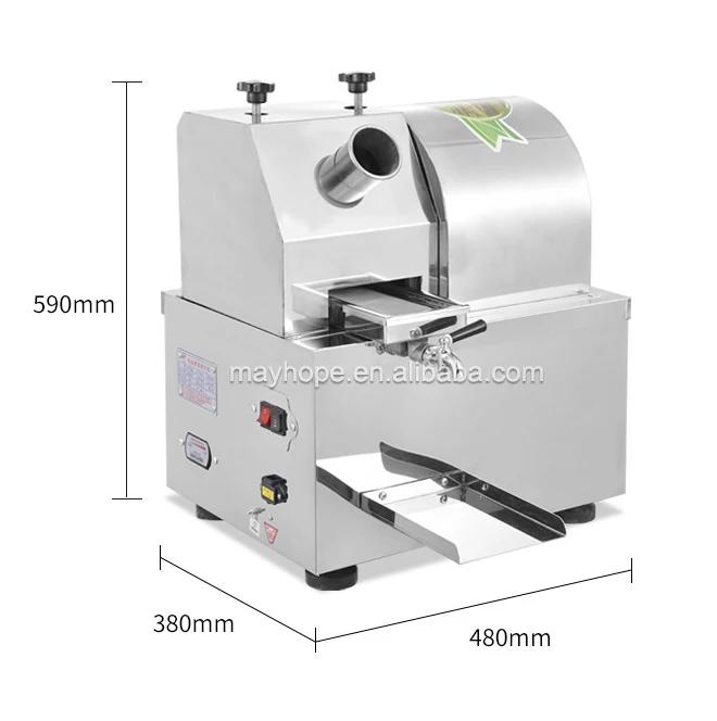 Stainless Steel Sugar Cane Juicer Juice Extractor Table Electric Sugar Cane Juice Maker For Sale