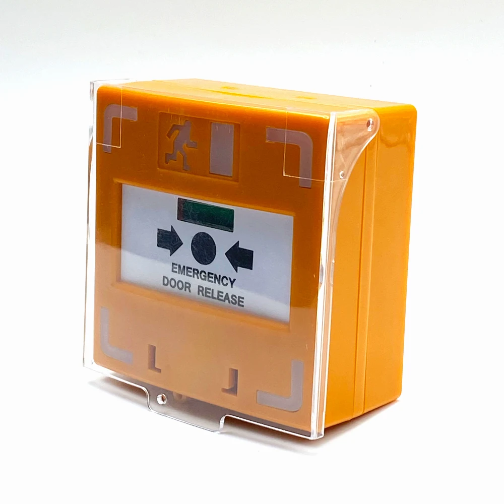 Resettable Green Manual Call Point Resettable Exit Switch Emergency Door Release