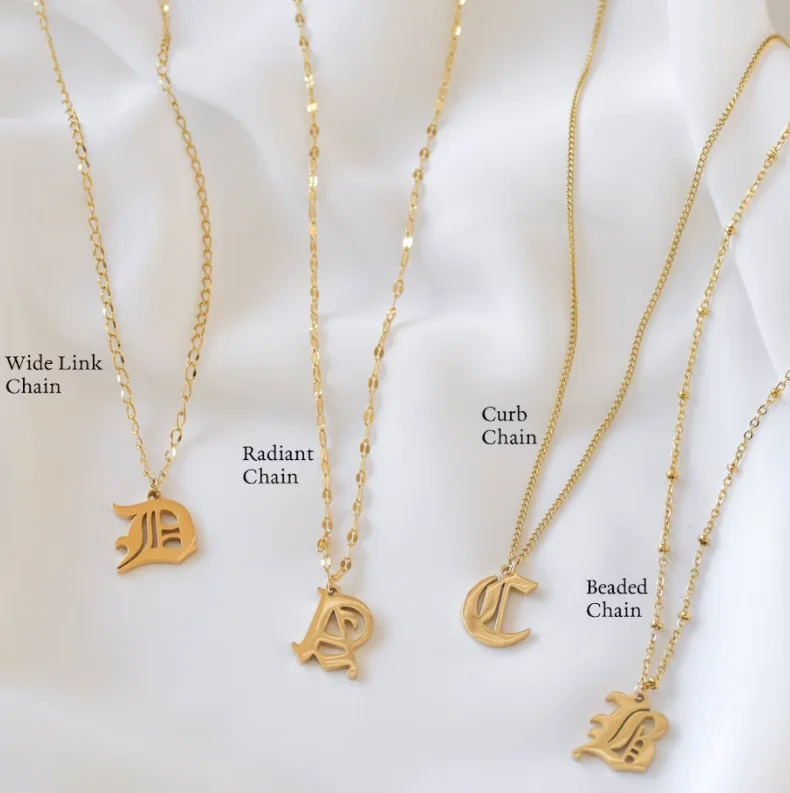 New Design Stainless Steel Dainty Bride Wedding 18K Gold Plated Letter V  Necklace for Women Jewelry Wedding - China Necklace and Brand Necklace  price