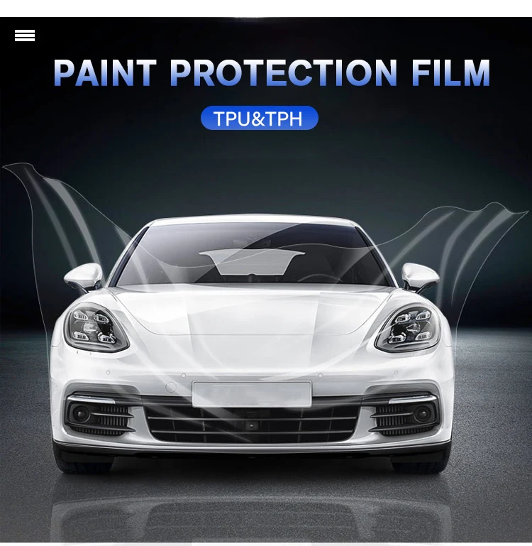 Ultra Soft Easy Install TPU PPF Film with Customized Logo for Car Paint Protection