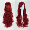 80 rizado burdeos