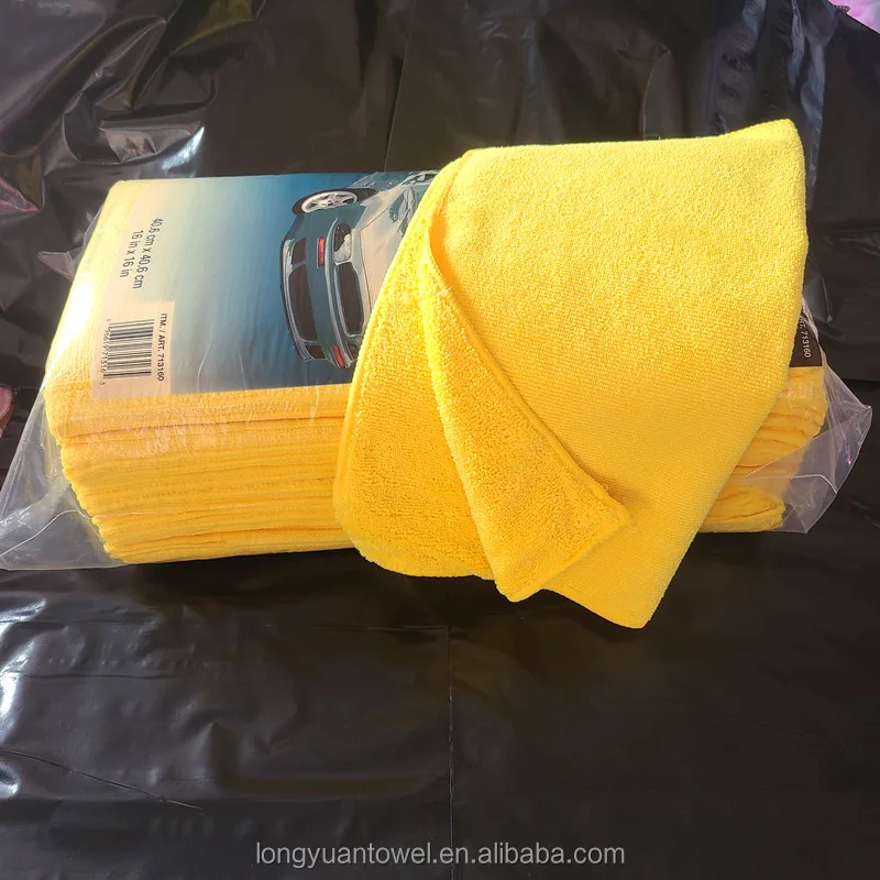 High Quality Car Washing Thickened Microfiber Towels Absorbent Cleaning