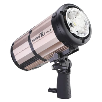 NiceFoto 800W Outdoor Flash Lighting Studio Flash Battery Powered Flash Light K8TTL.M TTL for Canon and Nikon detail image