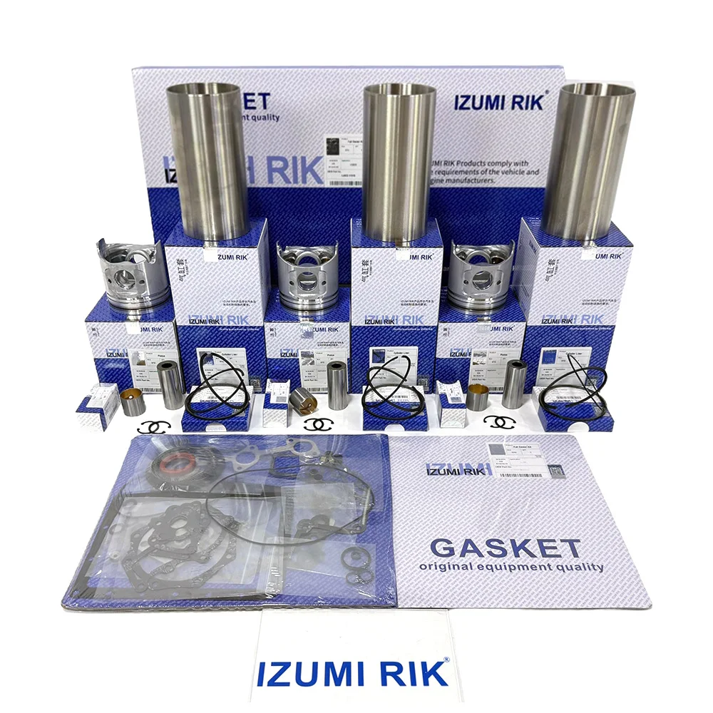 IZUMI RIK Overhaul Rebuild Kit with Overhaul Kit for Isuzu 3KB1 3KC1 3KC2 Replacement Engine Parts